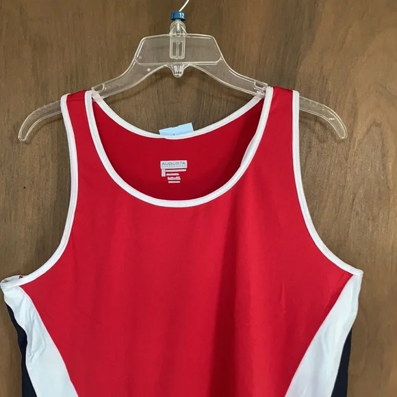 3/$15 Augusta 2XL sportswear tank moisture management antimicrobial sleeveless - Picture 5 of 17